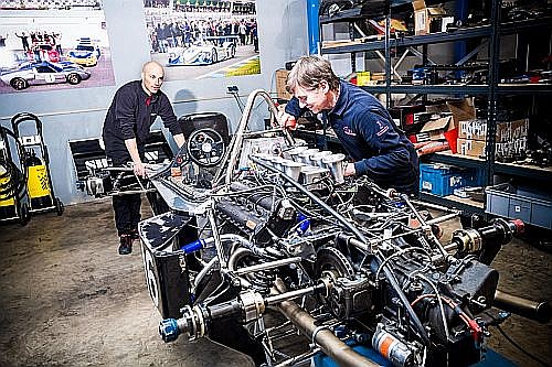 Art and revs: race car preparation 