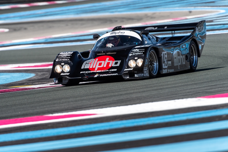 Our newly restored Porsche 962 C wins the Grand Prix de France Historique