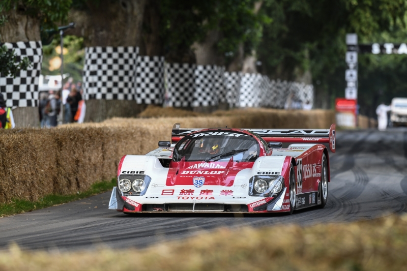 Goodwood Festival of Speed - Toyota 92C-V three times top six Le Mans finisher  class=