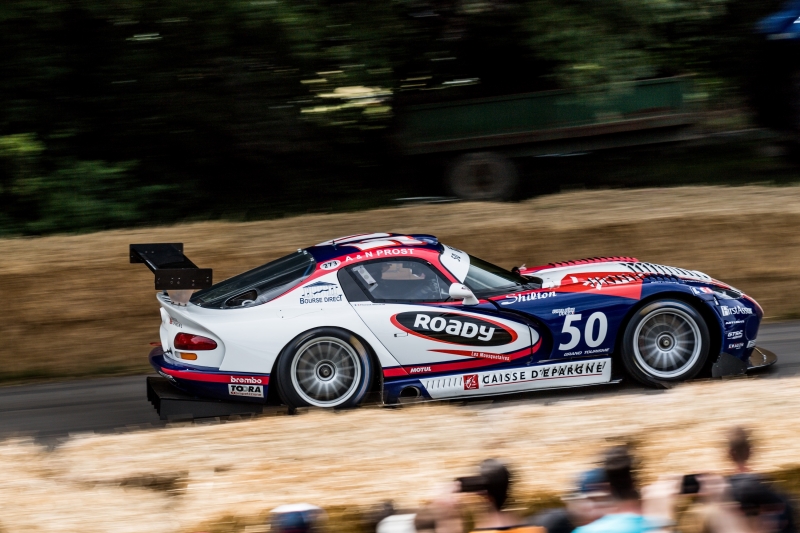 Goodwood Festival of Speed - Up the Hill in 48sec with the Alain Prost Viper GTS-R class=