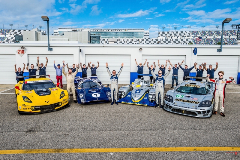 Daytona 24 Hours Classic - We won both of our groups !