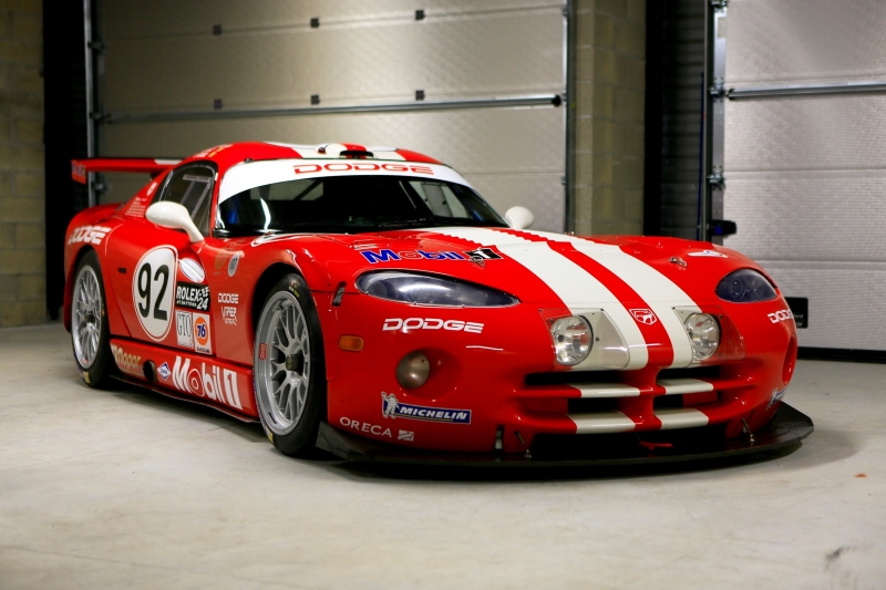 Viper GTS-R test for French TV  "Auto-Moto" - TF1